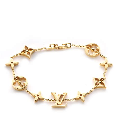 Louis Vuitton gold bracelets